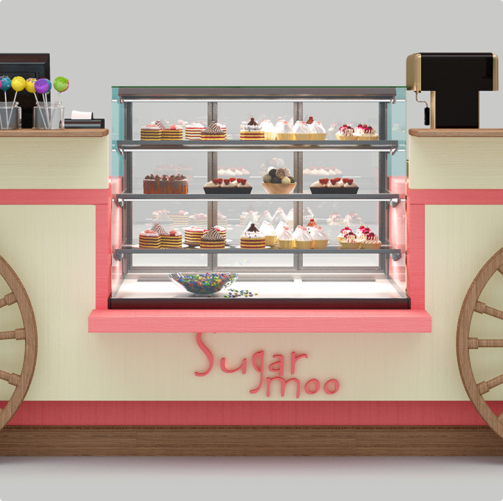 Cake Display Showcase
