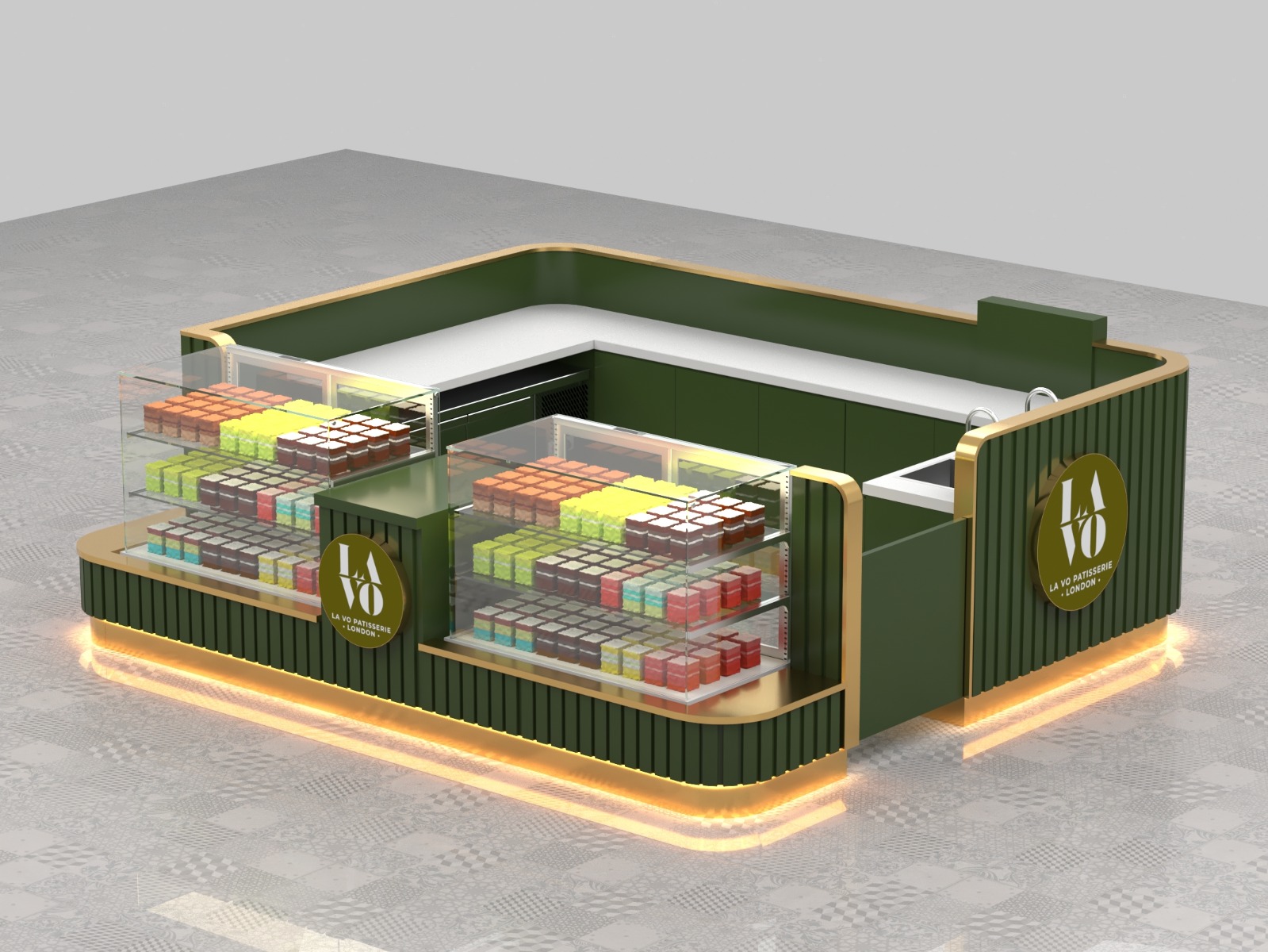 Green Cake Kiosk