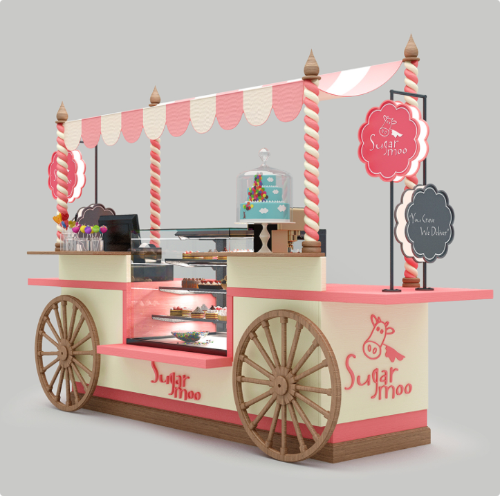 Cake Display Showcase