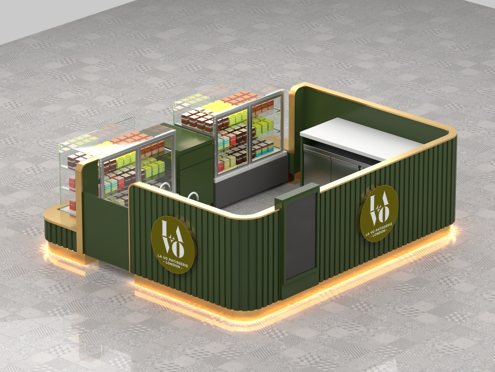 Green Cake Kiosk