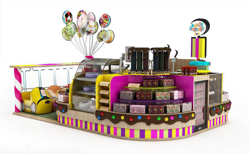 candy display kiosk