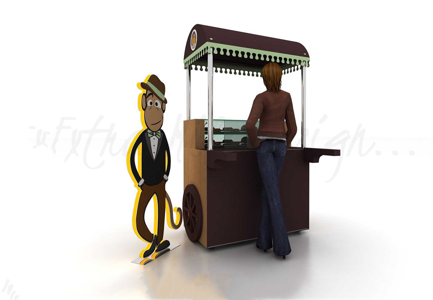 Wooden cart