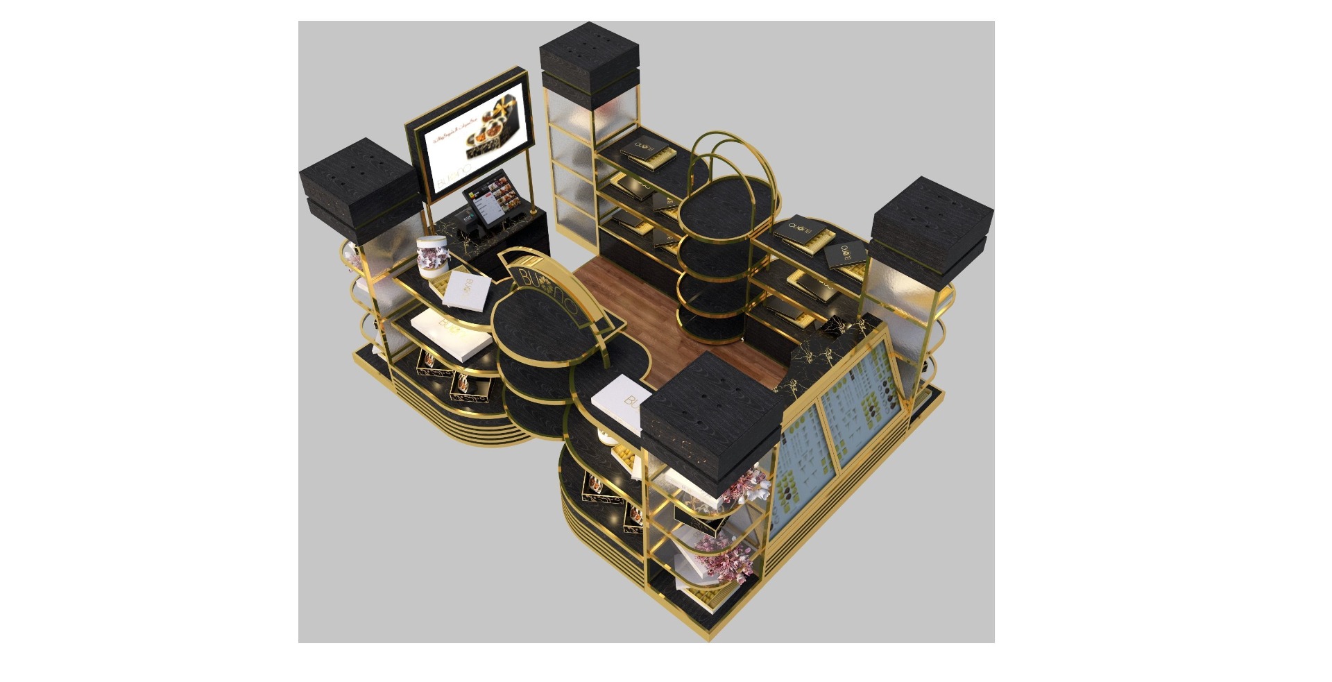 chocolate kiosk