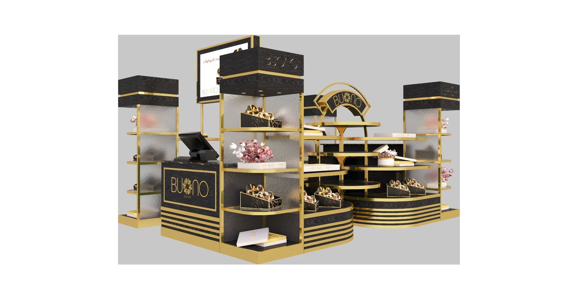 Chocolate kiosk
