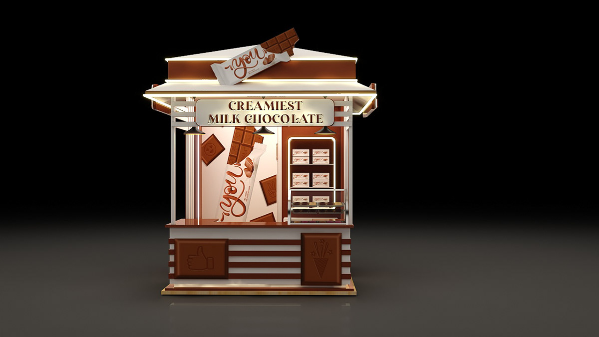 Chocolate Display Booth 