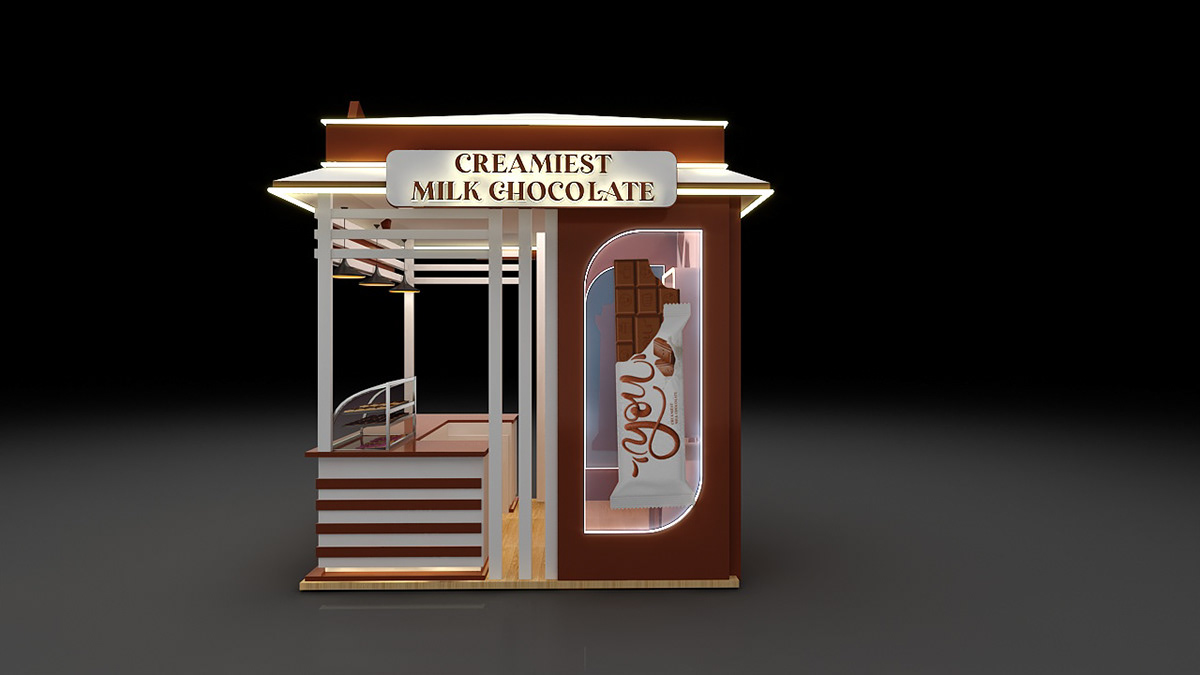 Chocolate Display Booth 