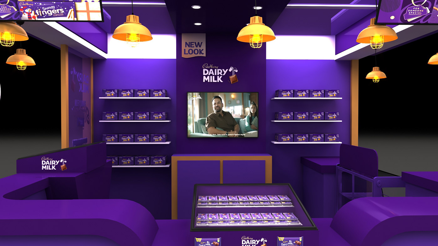 Royal Chocolate Display Kiosk