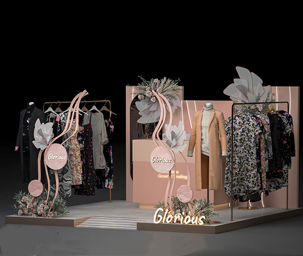 Pop Up Clothing Kiosk 