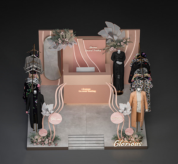 Pop Up Clothing Kiosk 