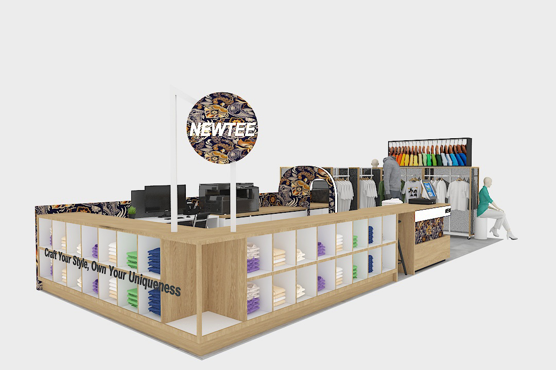 Clothing Display Showcase