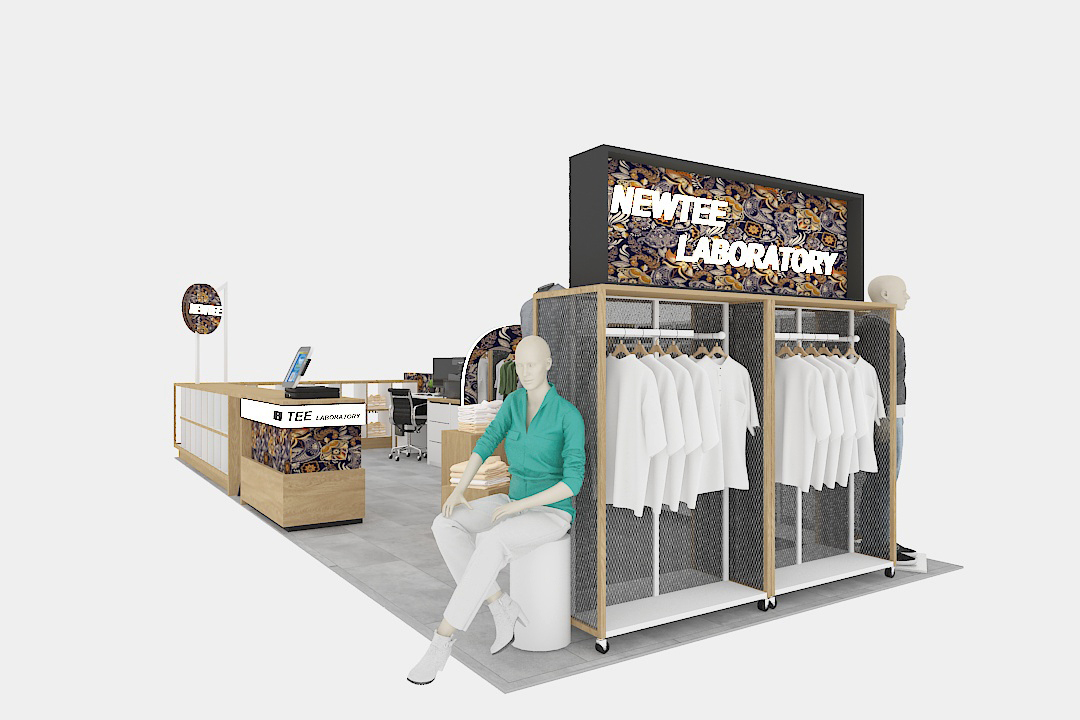 Clothing Display Showcase