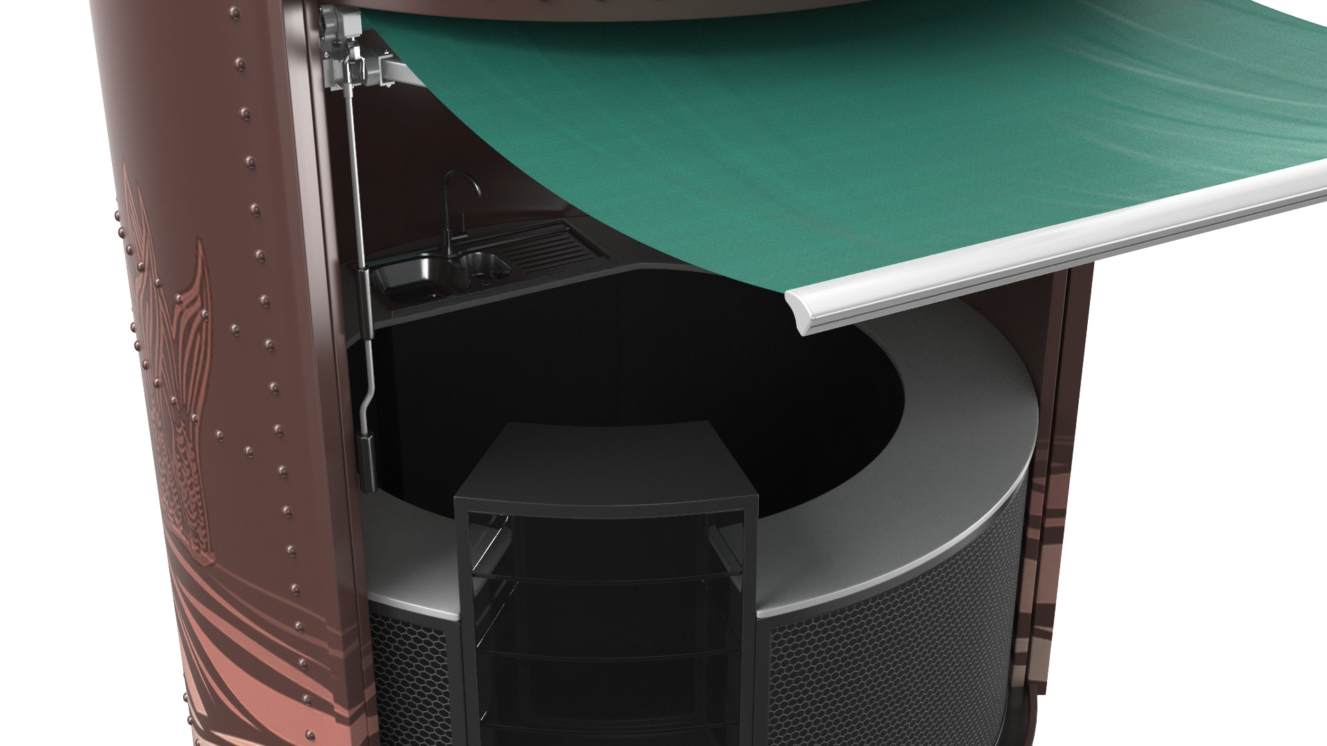  Coffee Outdoor Booth