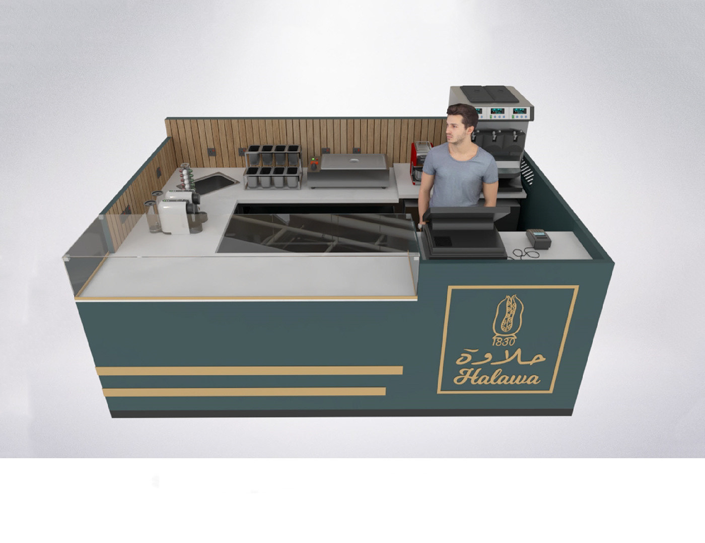 coffee kiosk