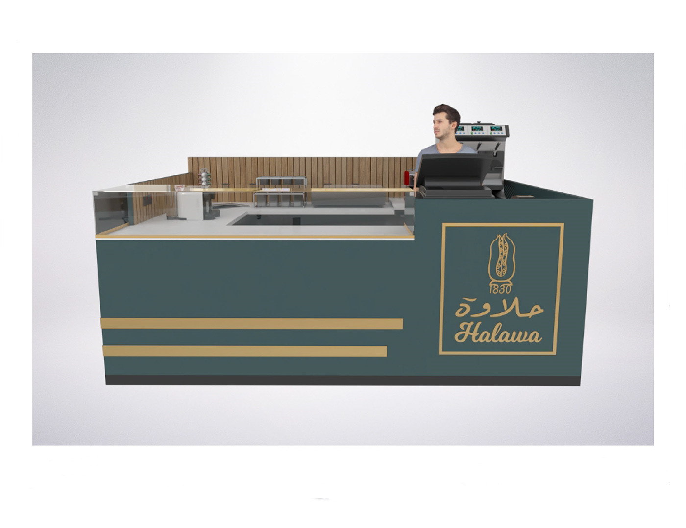 coffee kiosk