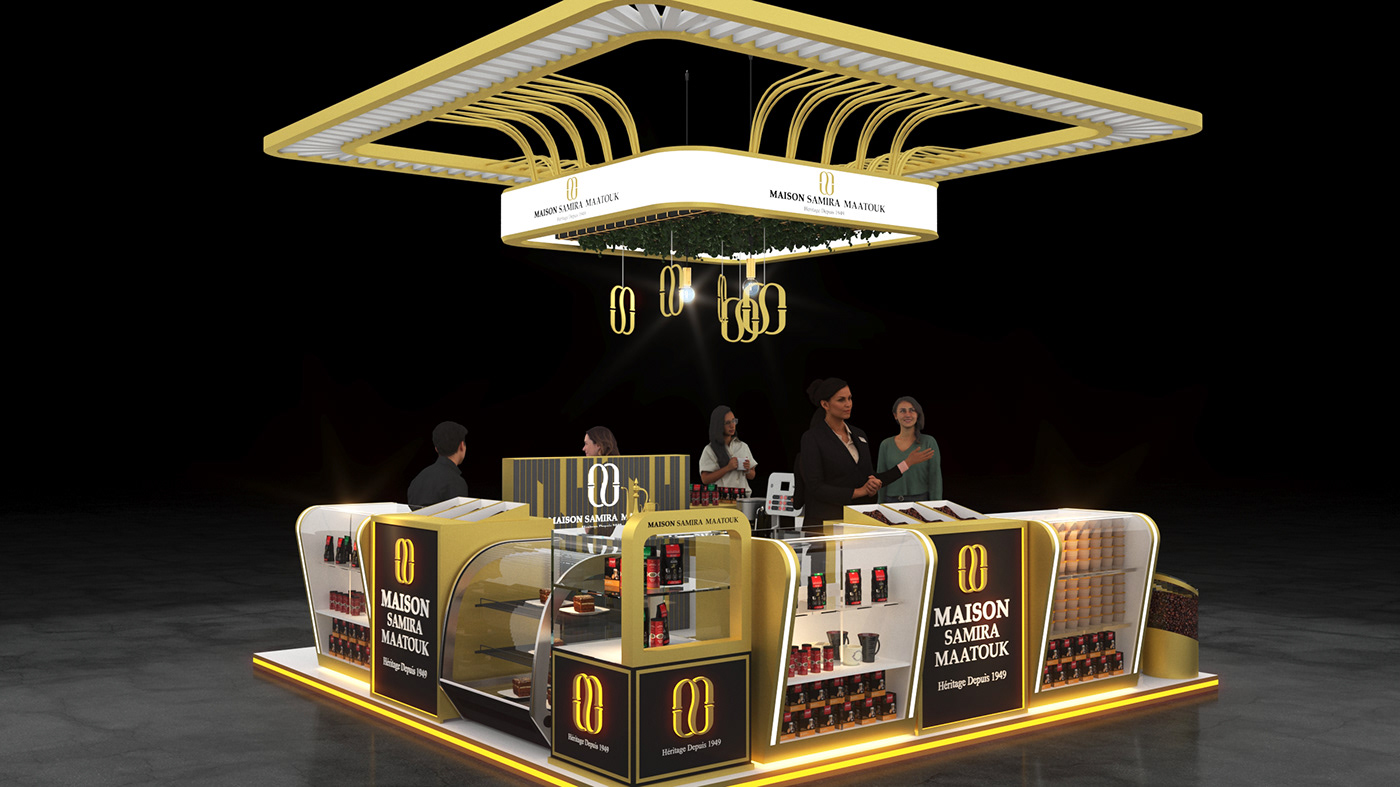  Coffee Beans Display Showcase 
