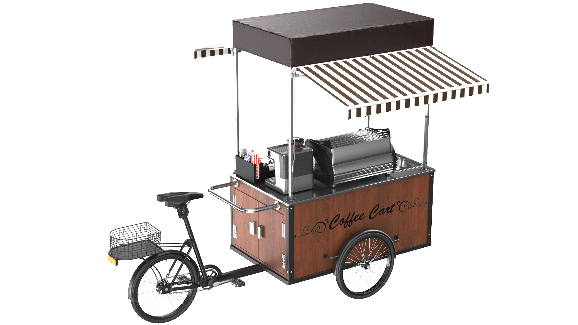 Mobile Coffee Bicycle