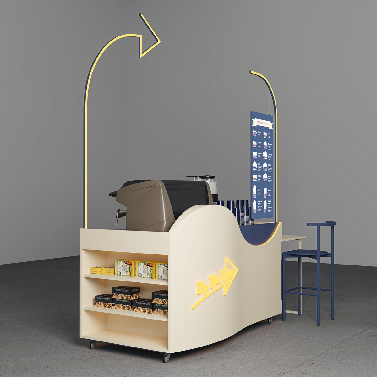  coffee cart