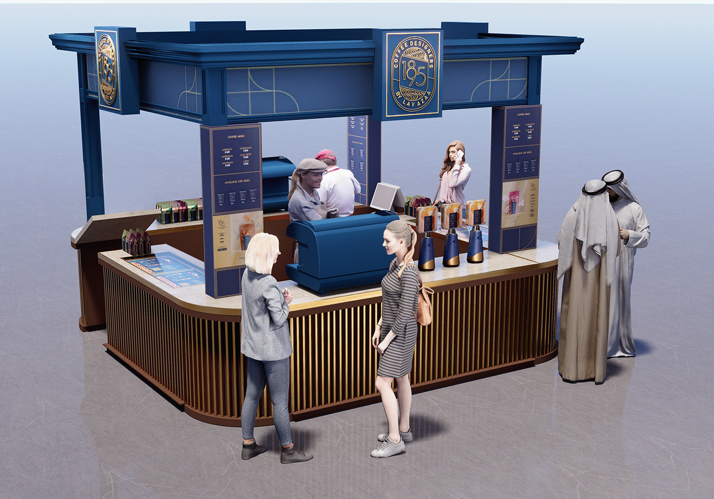 coffee kiosk