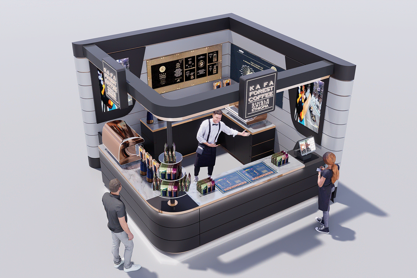 coffee kiosk