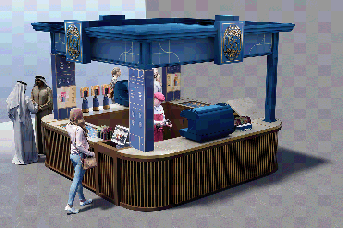 coffee kiosk