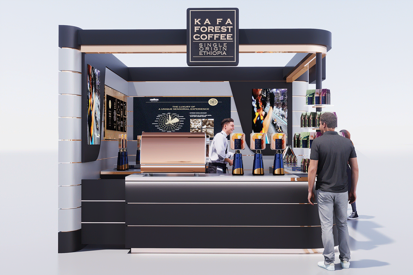 coffee kiosk