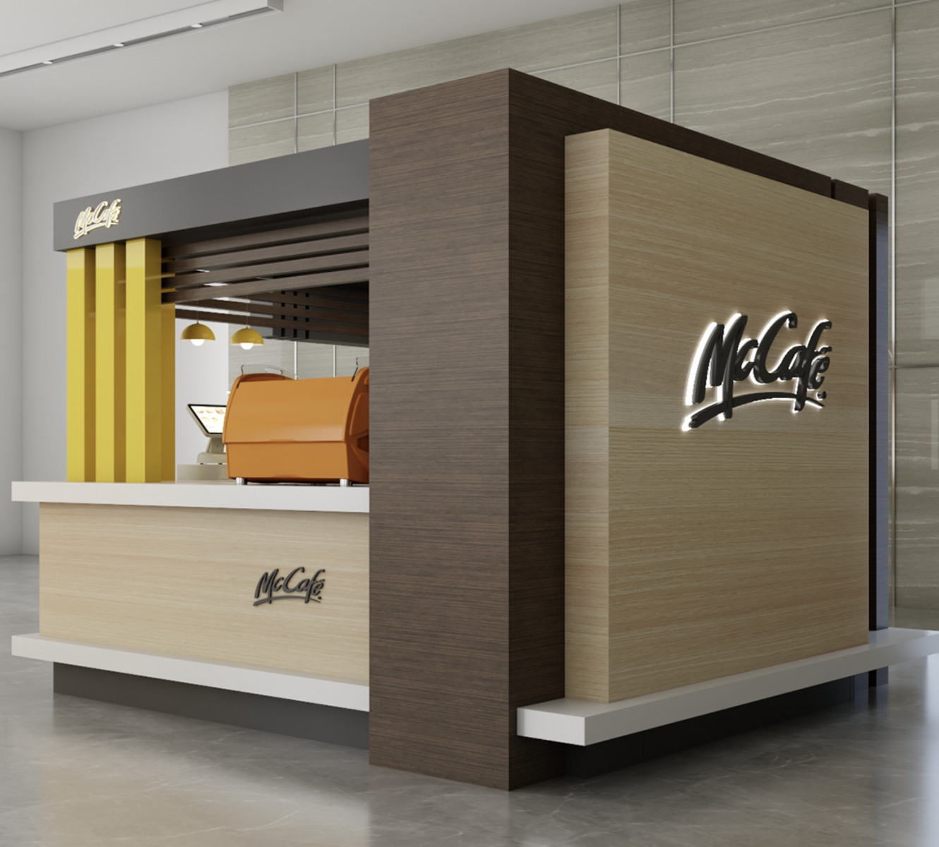 coffee kiosk
