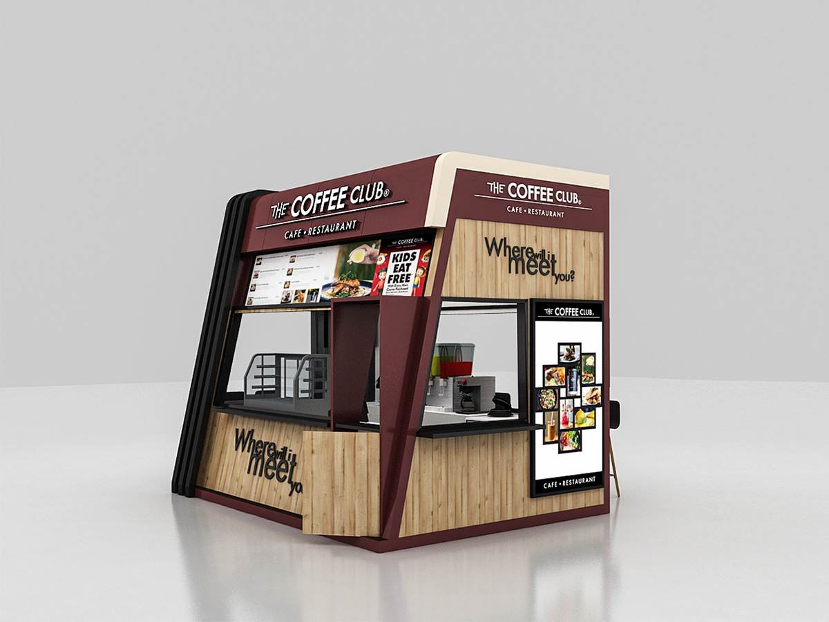 Cozy Coffee Booth 