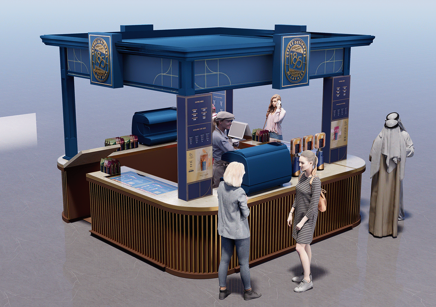 coffee kiosk