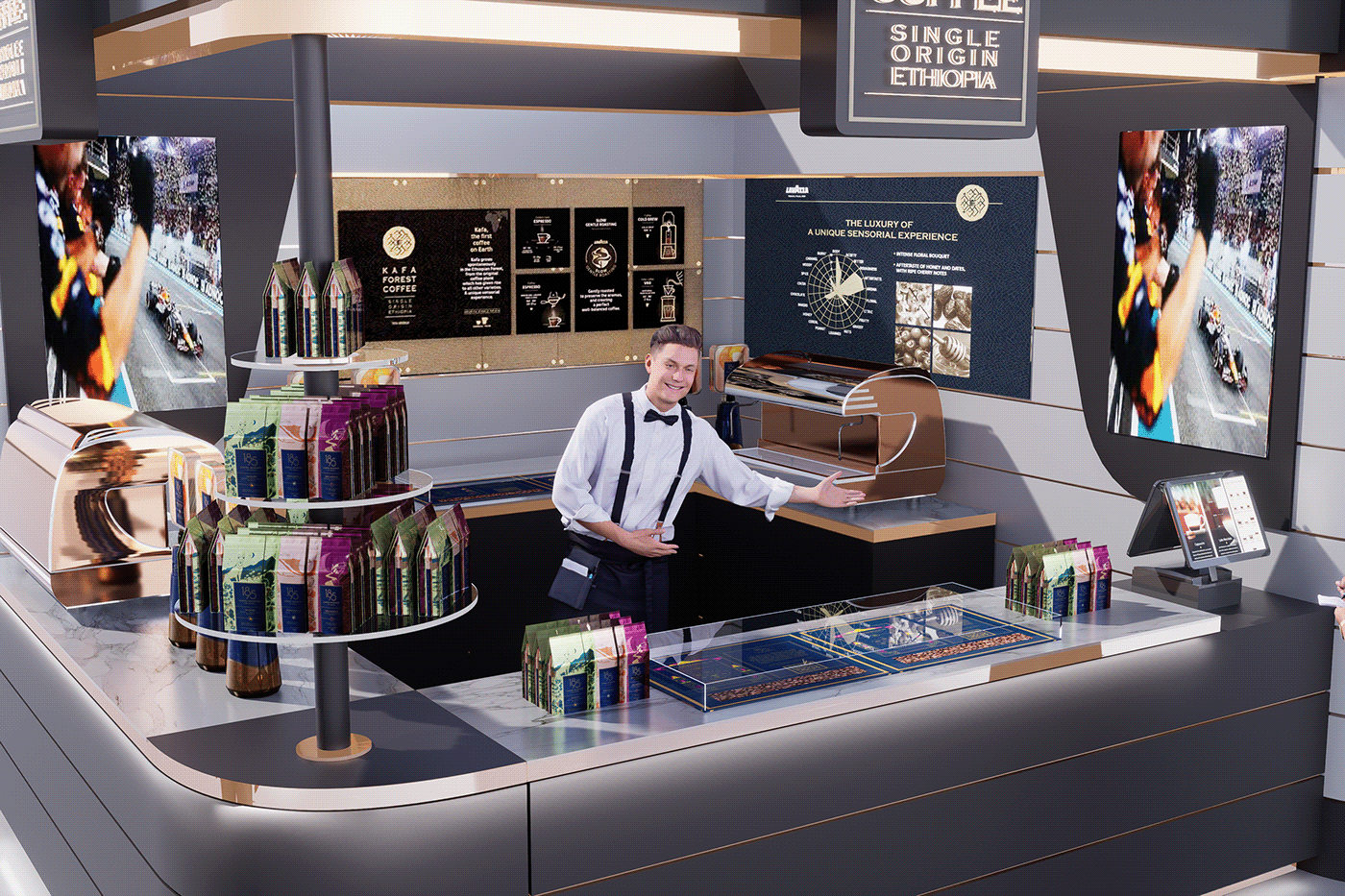 coffee kiosk