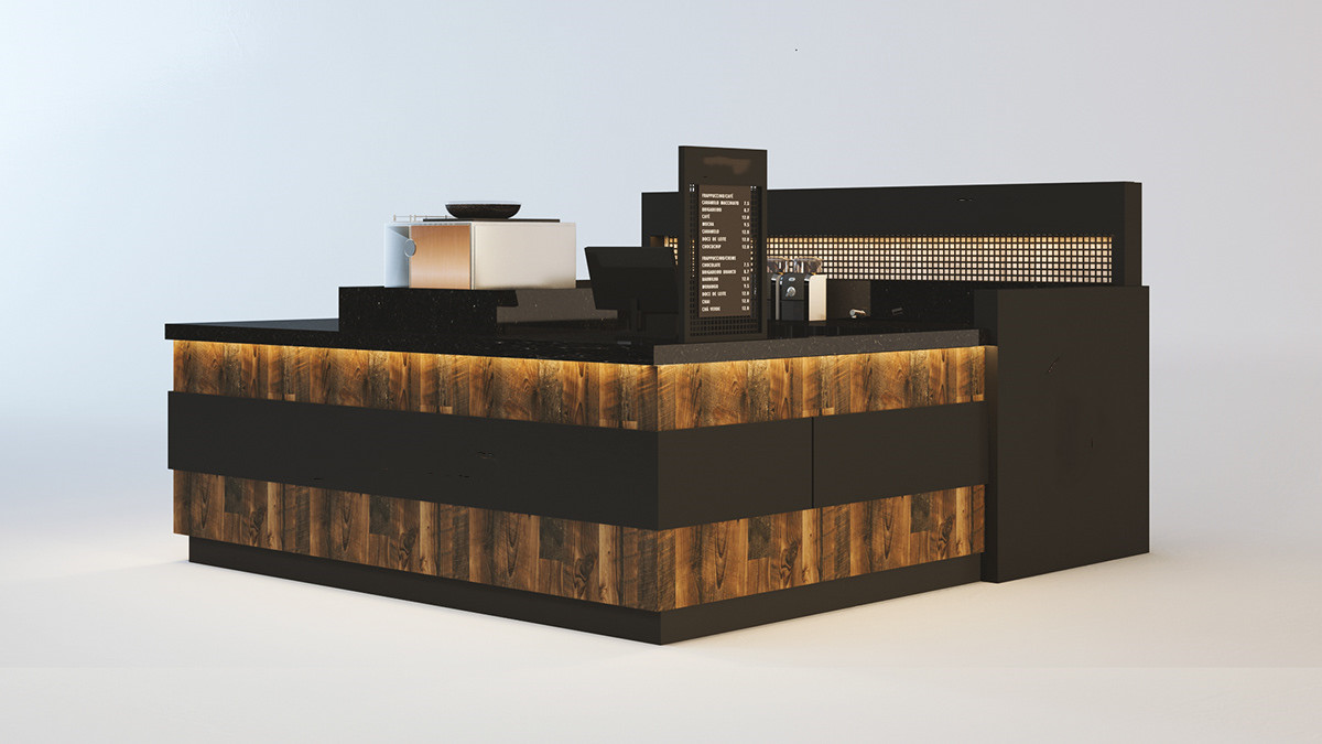 coffee kiosk