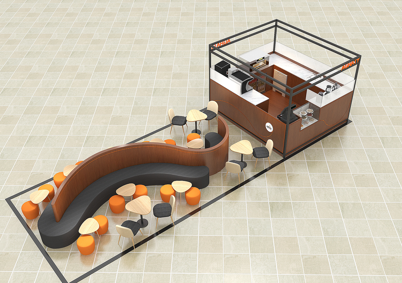 coffee kiosk