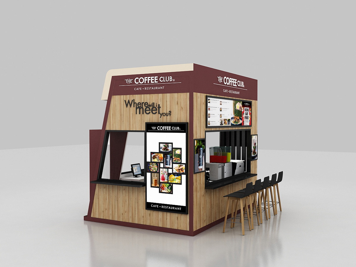 Cozy Coffee Booth 