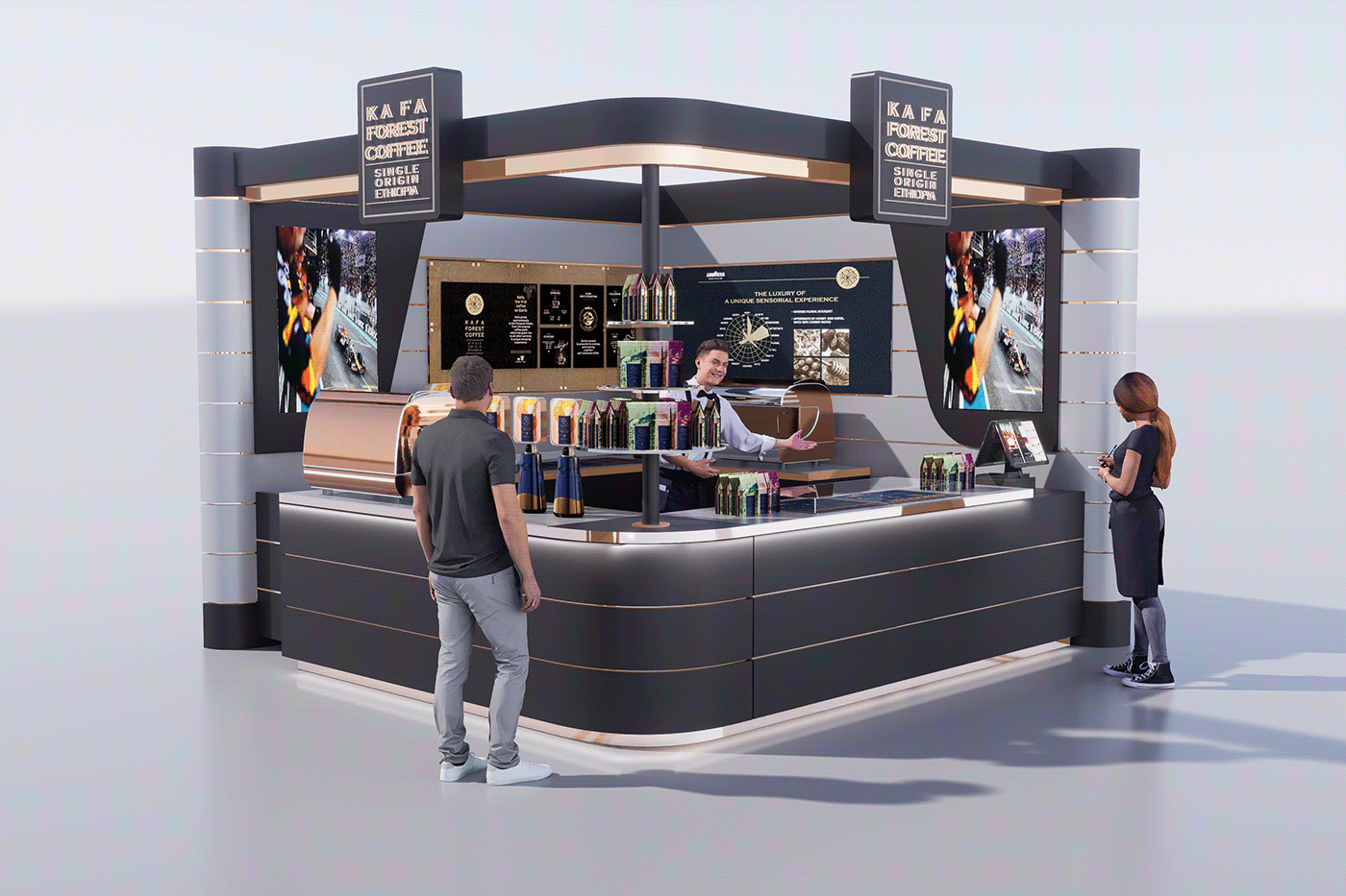 coffee kiosk