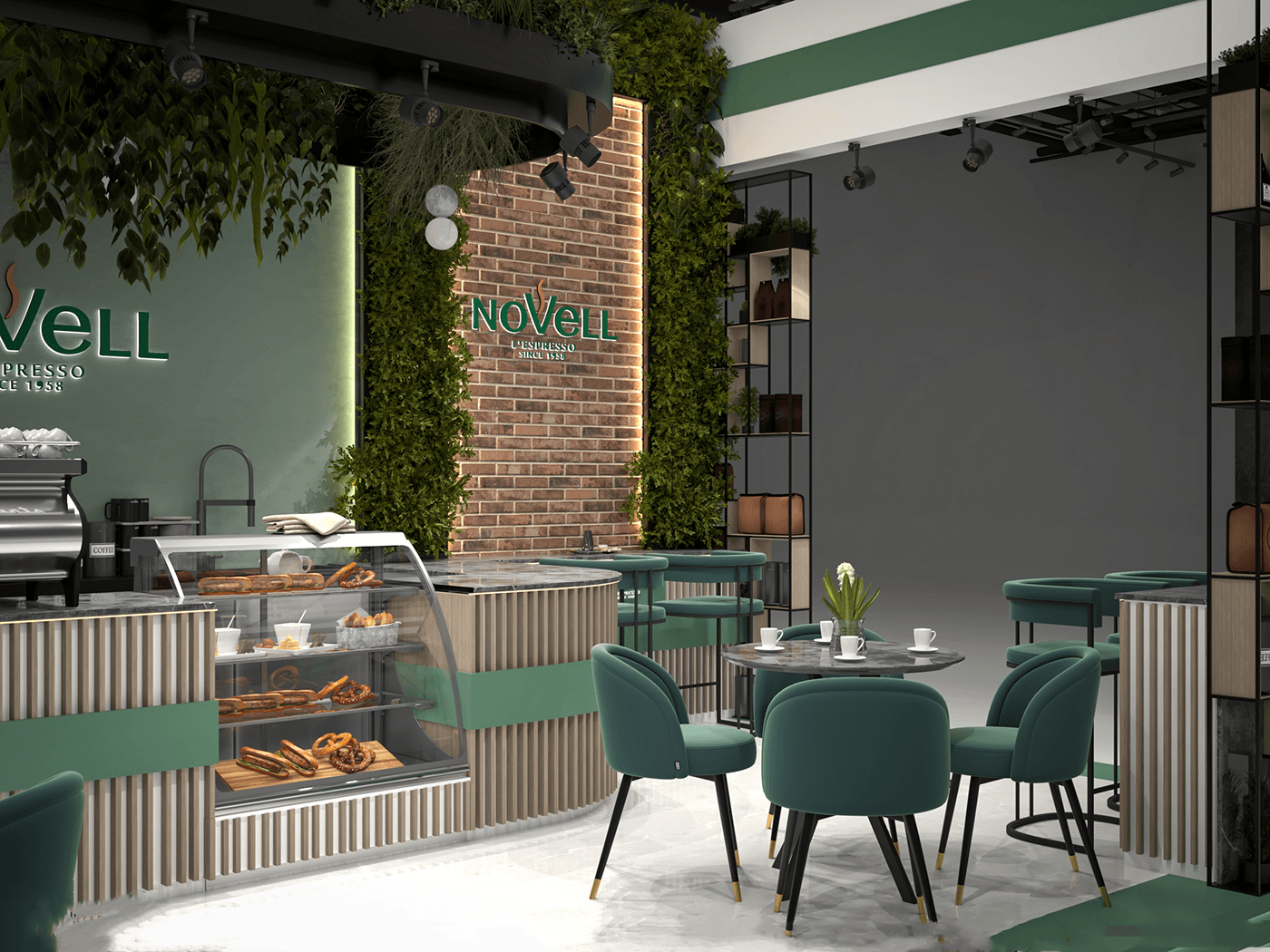 coffee kiosk