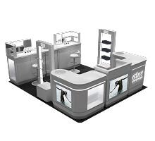 cosmetic booth