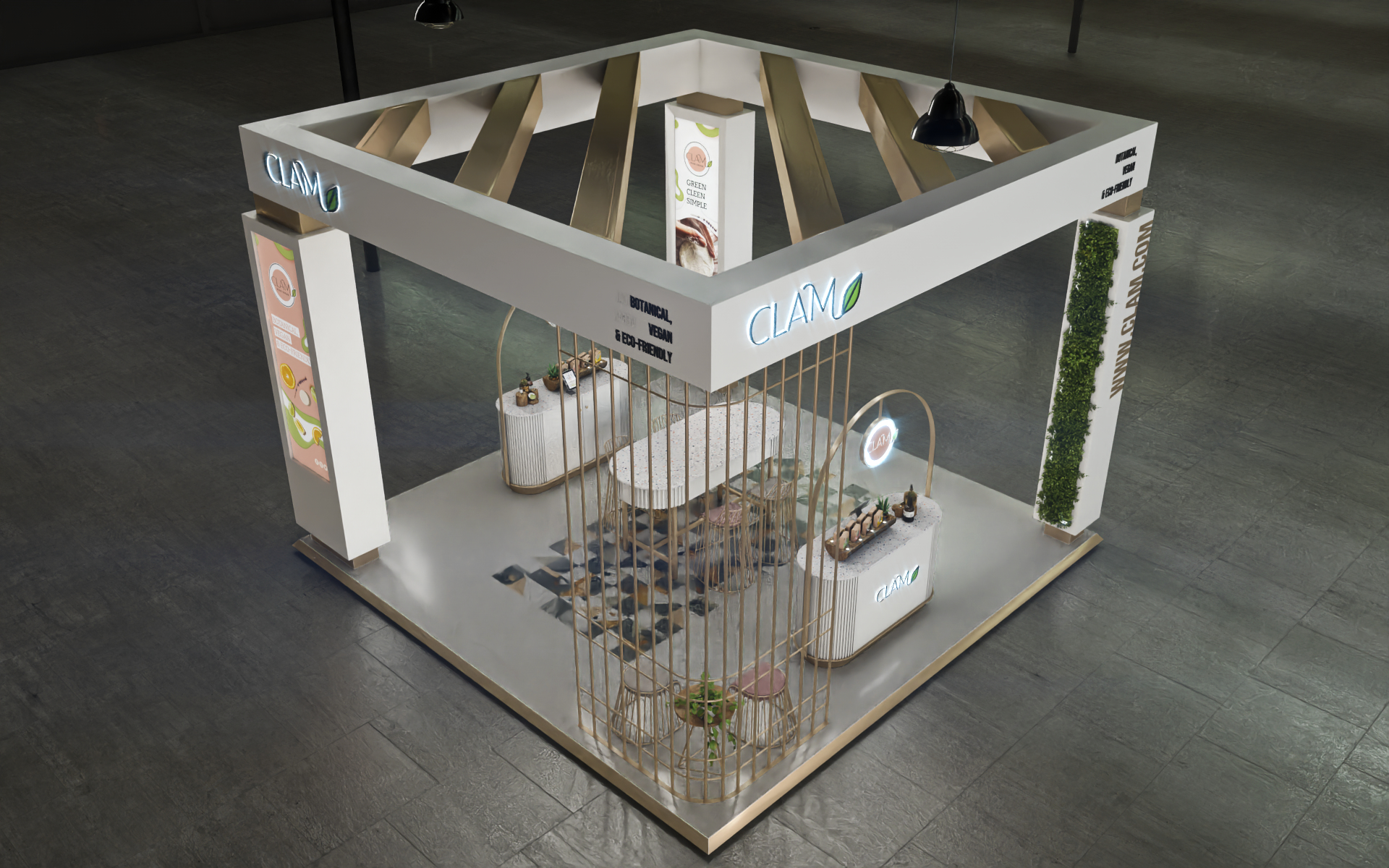 Cosmetic Display Exhibition
