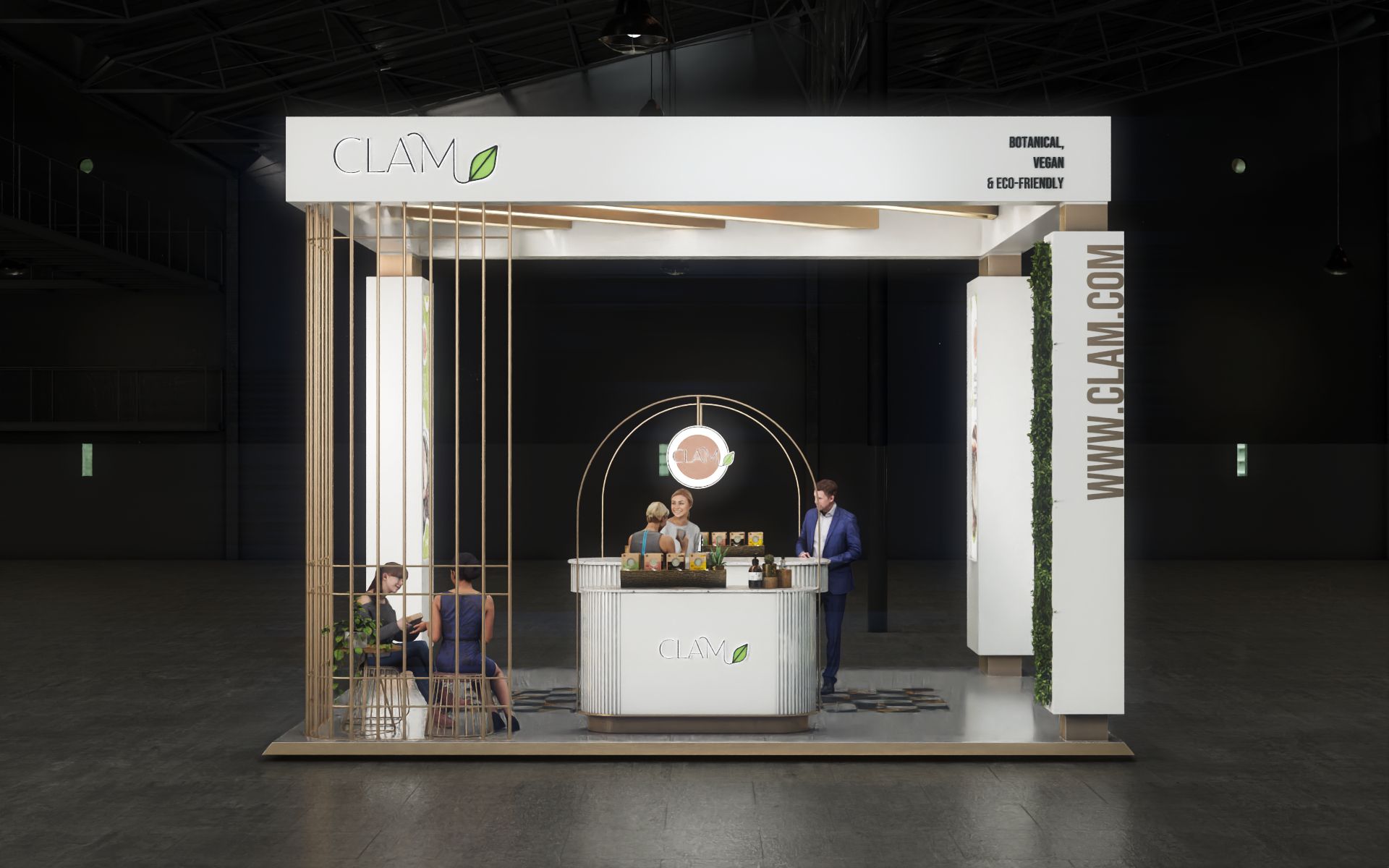 Cosmetic Display Exhibition