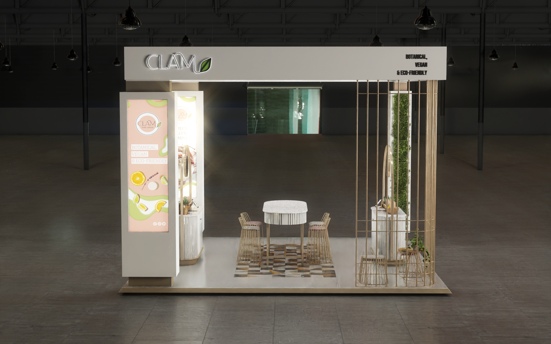 Cosmetic Display Exhibition