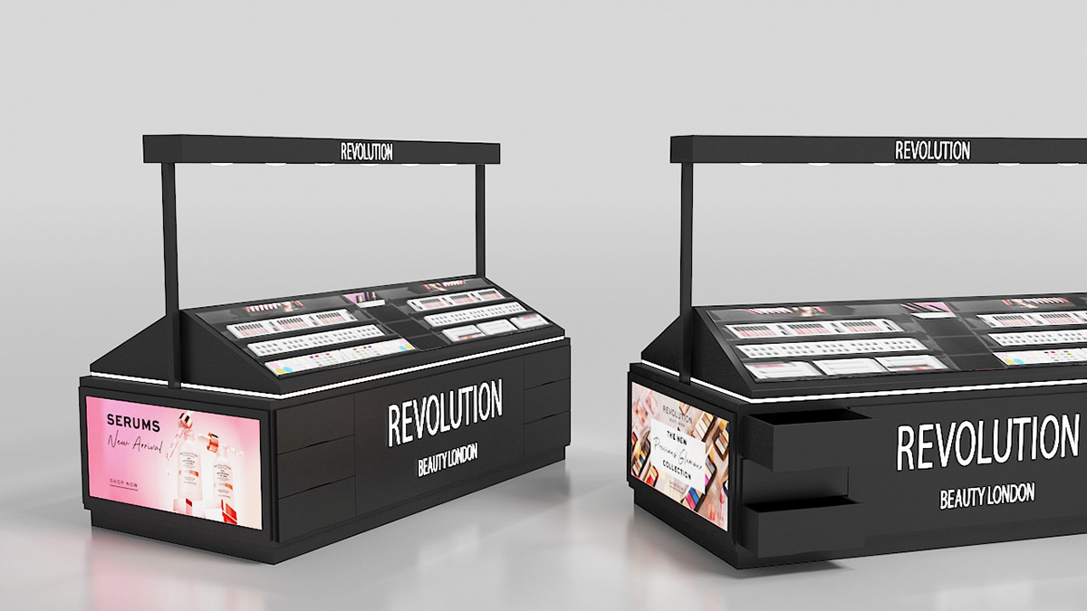 Cosmetic Retail Counter