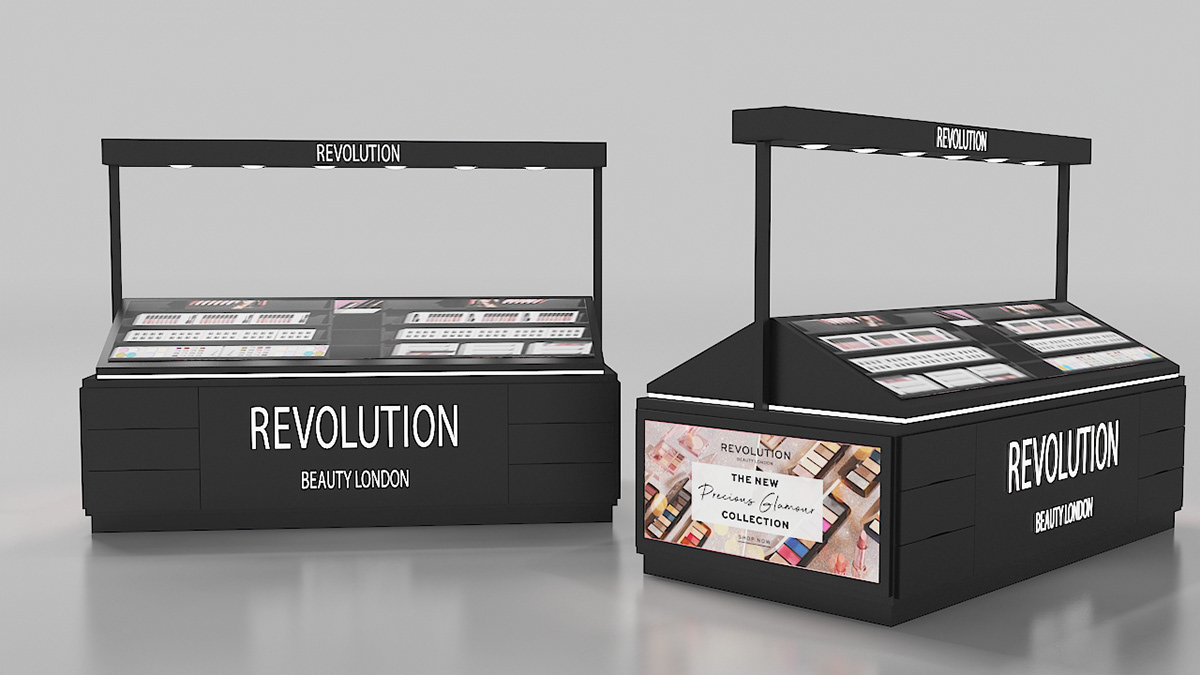 Cosmetic Retail Counter