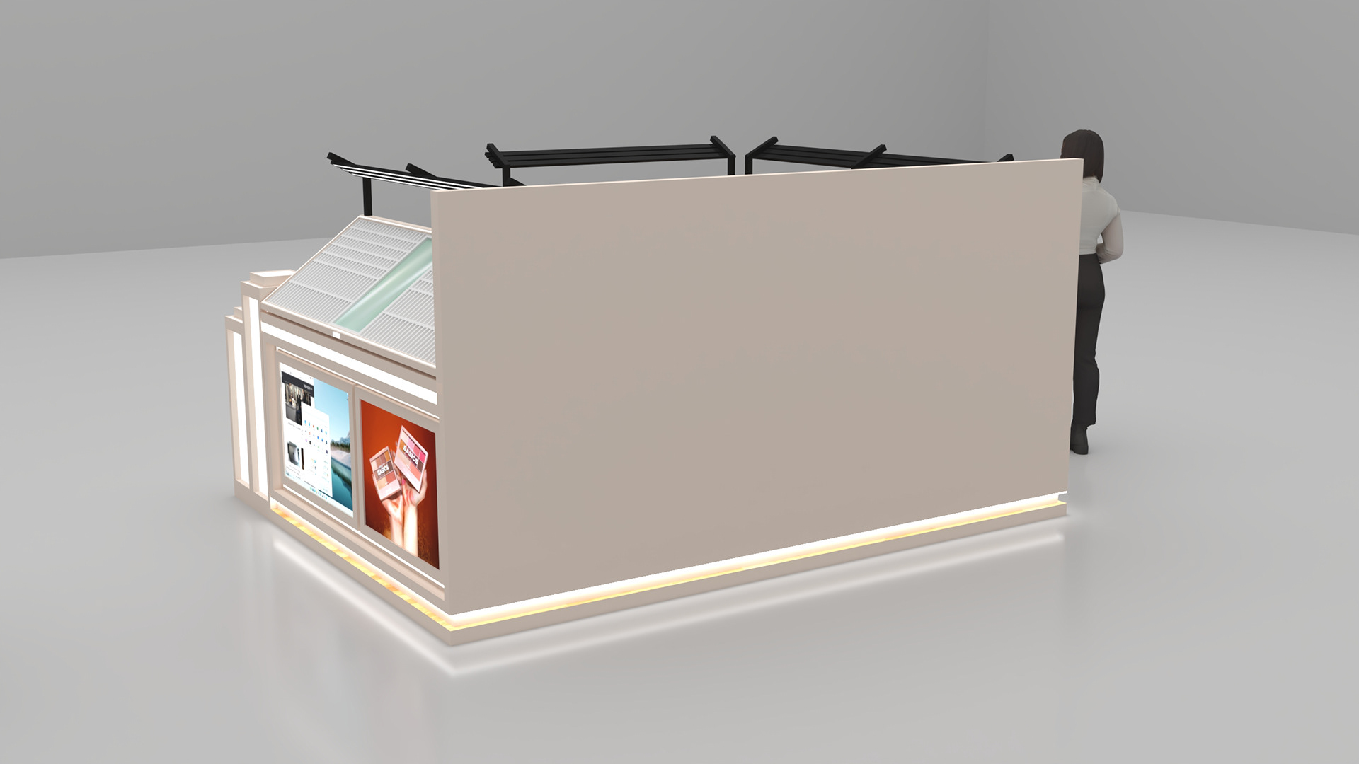 cosmetic kiosk