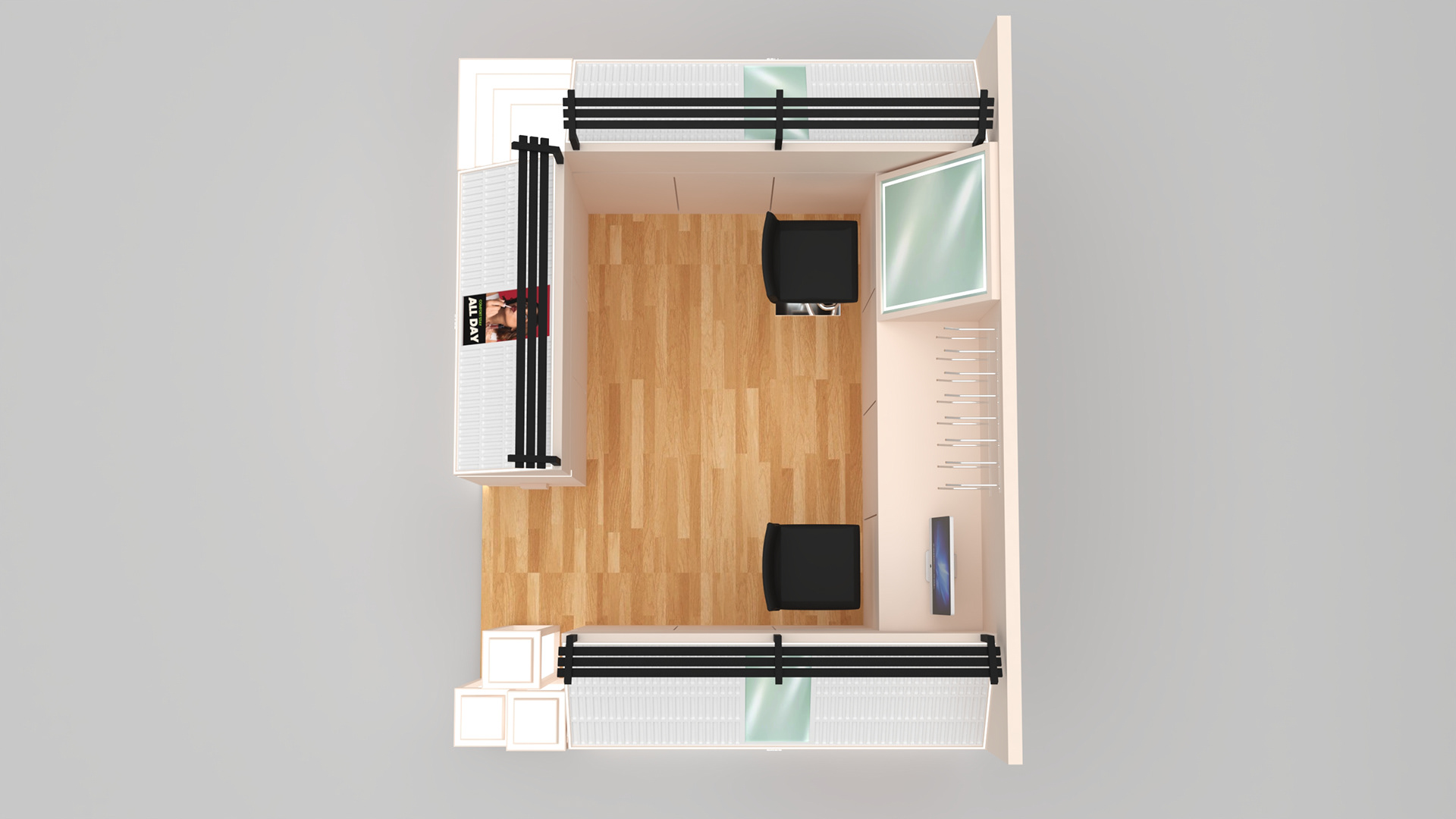 cosmetic kiosk
