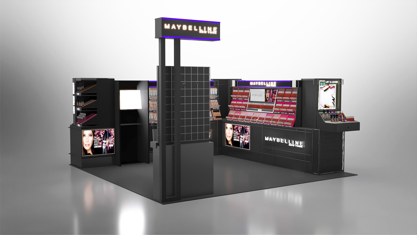 cosmetic kiosk
