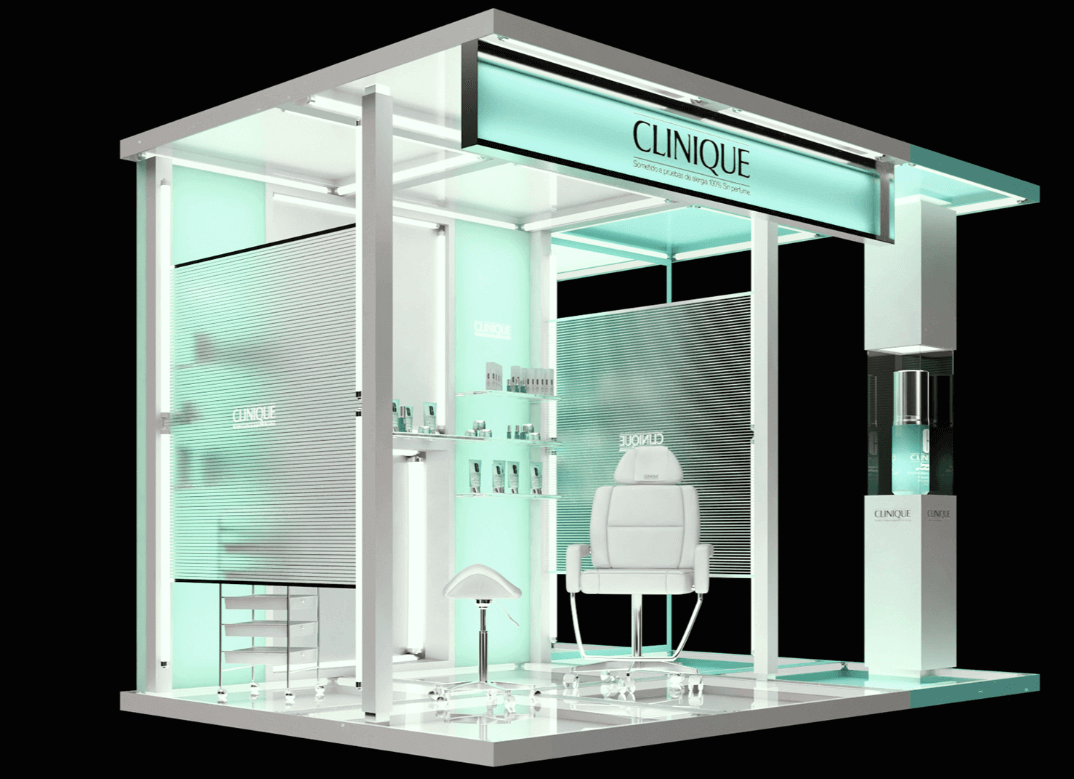 cosmetic kiosk