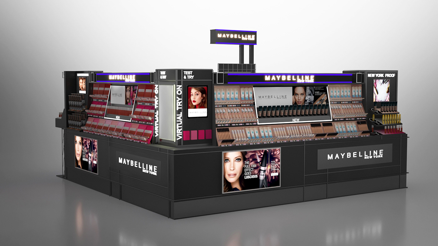 cosmetic kiosk