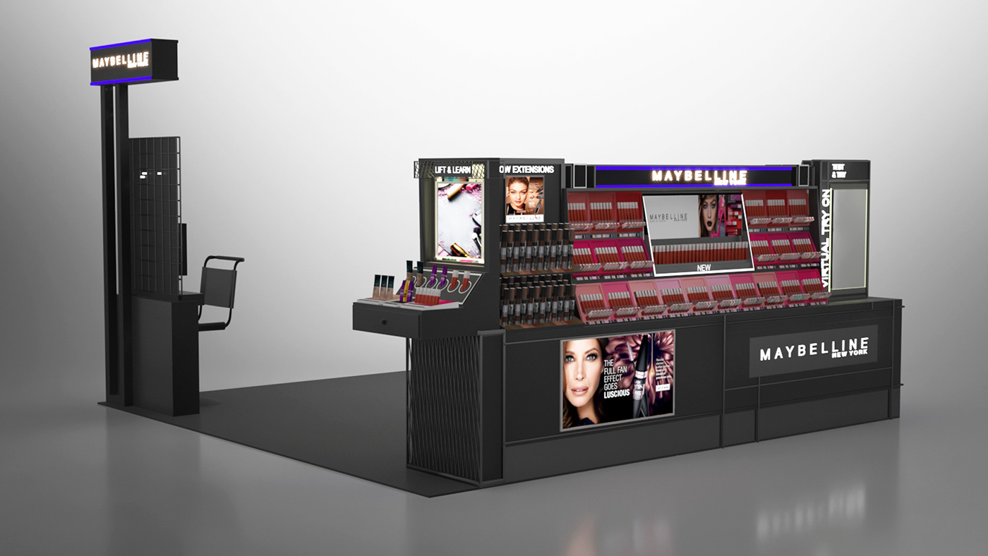 cosmetic kiosk
