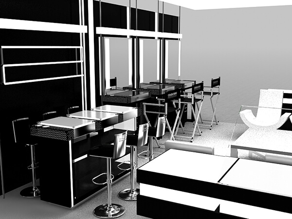 cosmetic stand