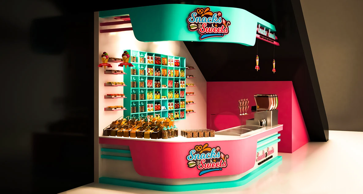 snack counter