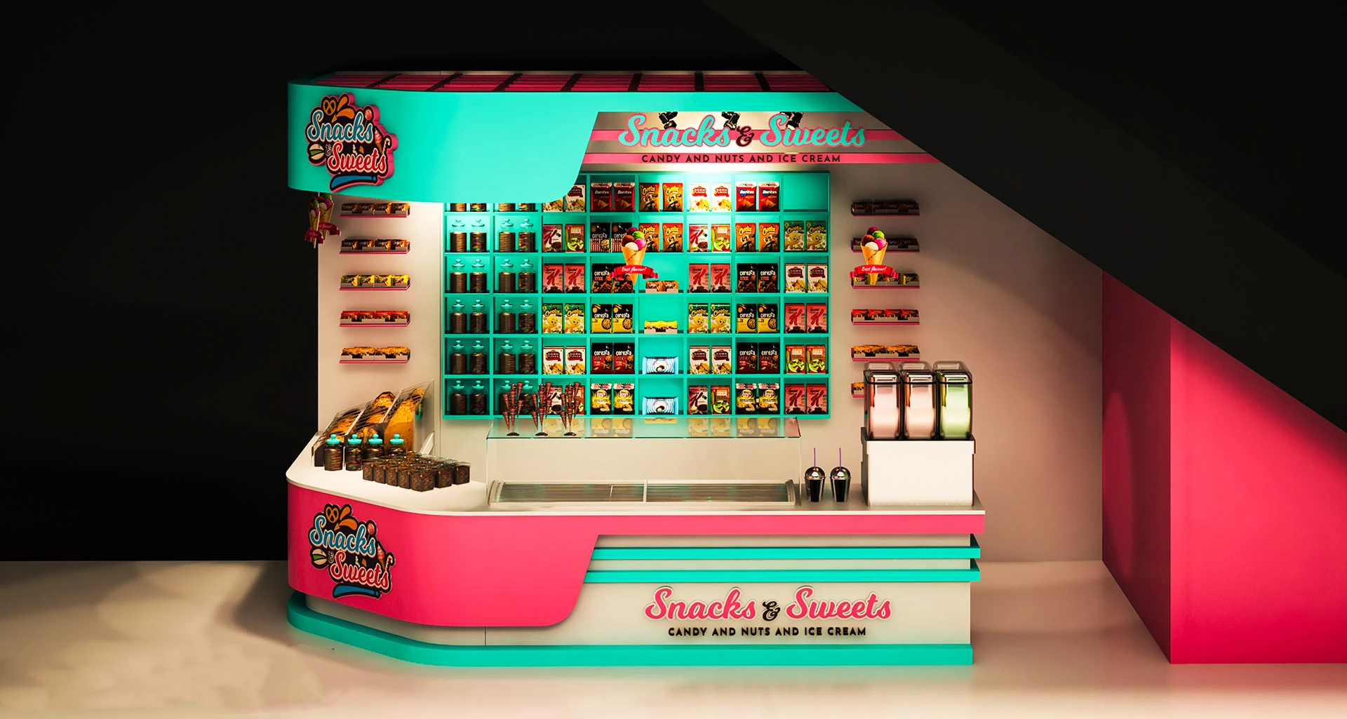snack counter