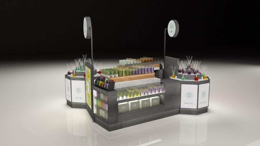 mall cosmetic kiosk 